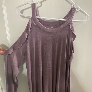 AE open shoulder top
